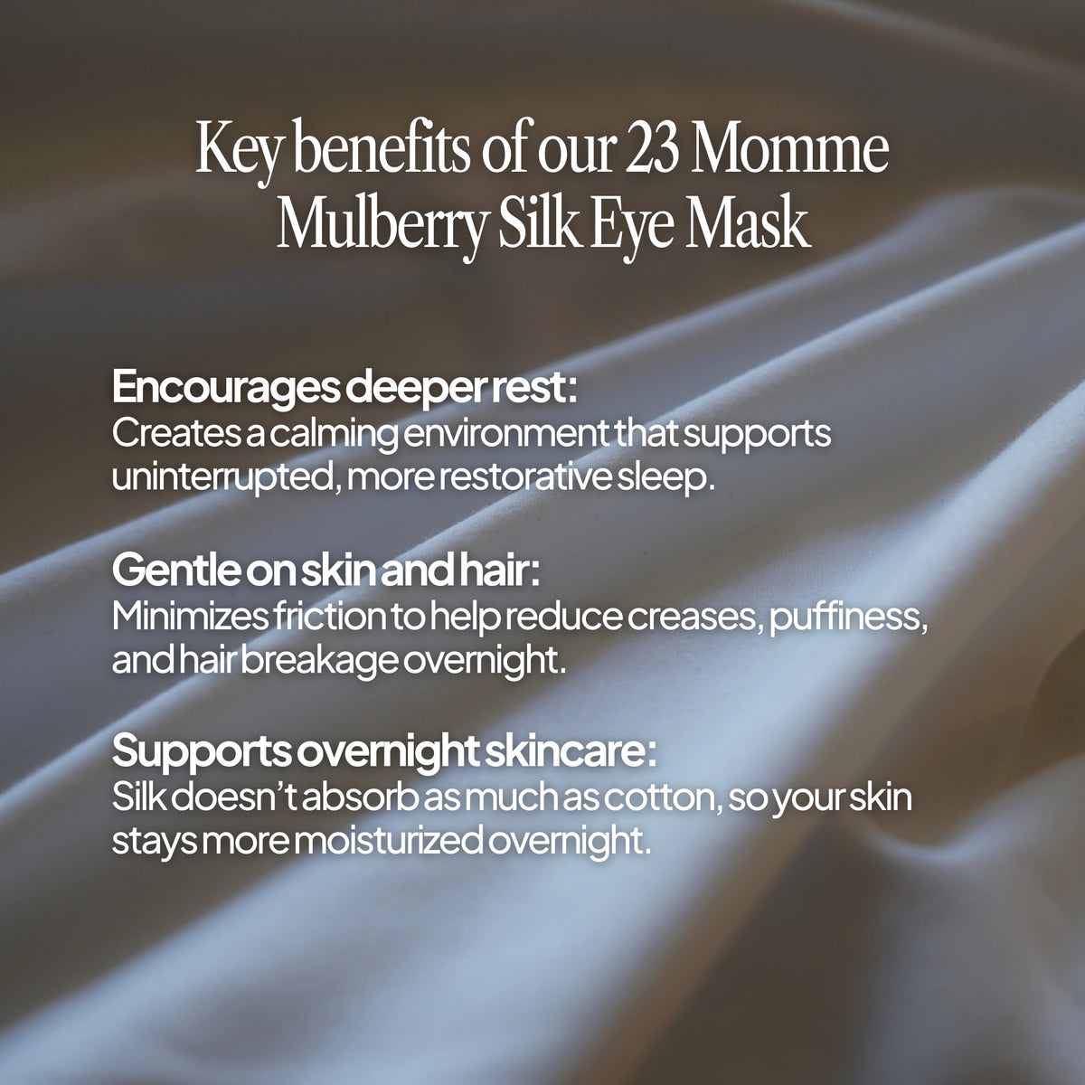 Noemus Silk Sleep Mask